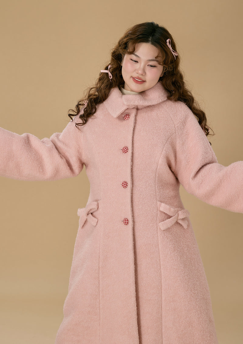 Curve & Plus Strawberry Senior Alumnael Coat