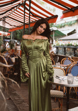 Olive Tint Parthenon Dress