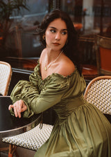 Olive Tint Parthenon Dress