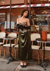 Florence Opera Satin Skirt