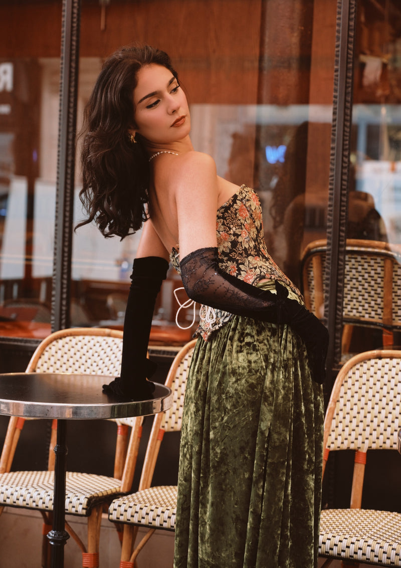 Florence Opera Satin Skirt
