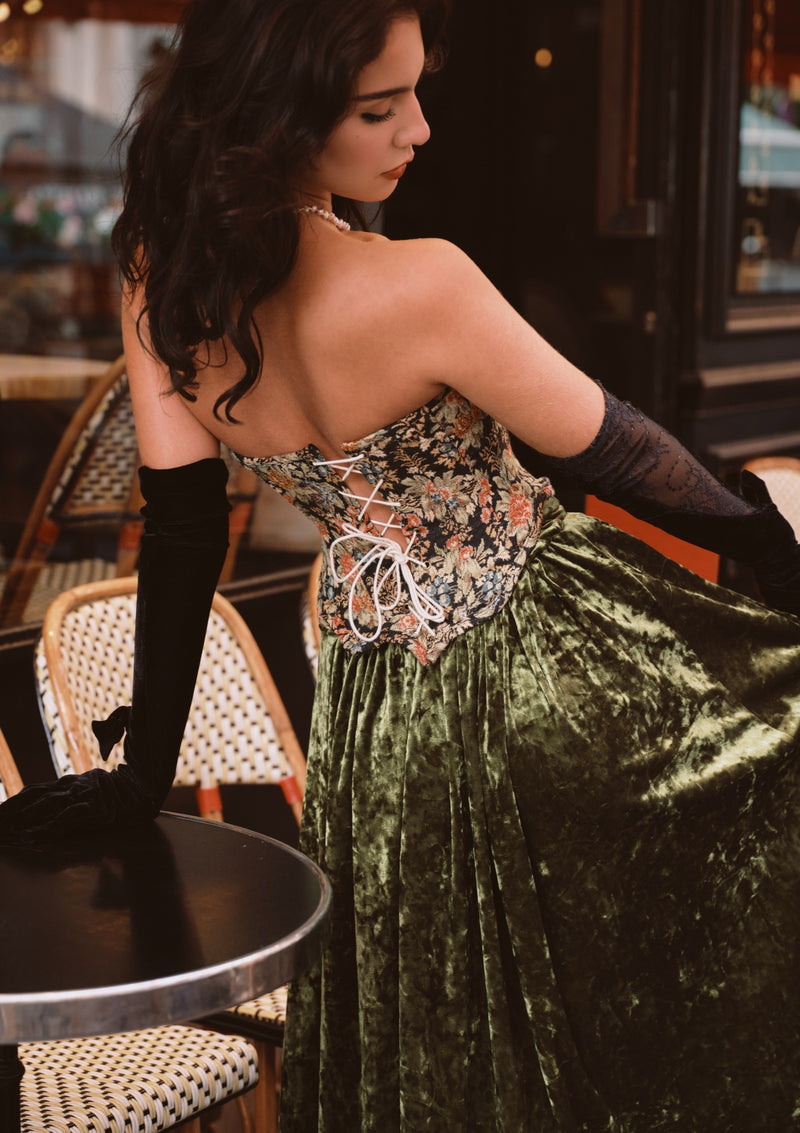 Florence Opera Satin Skirt