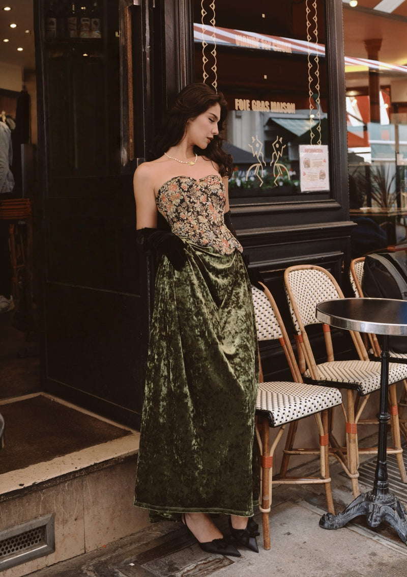 Florence Opera Satin Skirt