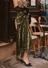 Florence Opera Satin Skirt