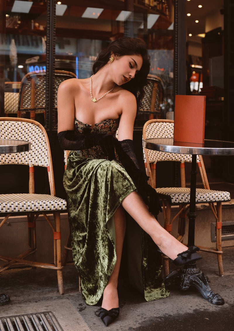 Florence Opera Satin Skirt