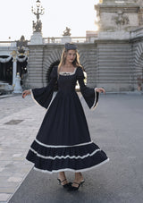 Sapphire Blue Waltz Corset Dress