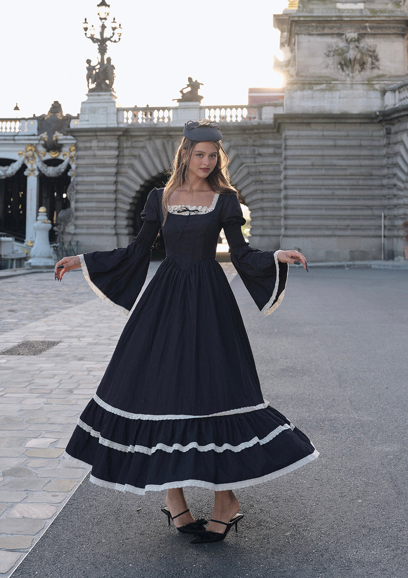 Sapphire Blue Waltz Corset Dress