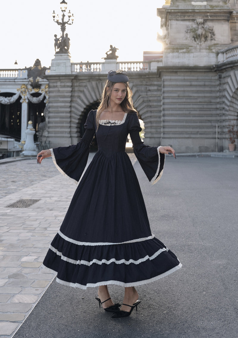 Sapphire Blue Waltz Corset Dress