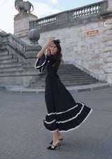 Sapphire Blue Waltz Corset Dress