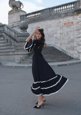 Sapphire Blue Waltz Corset Dress