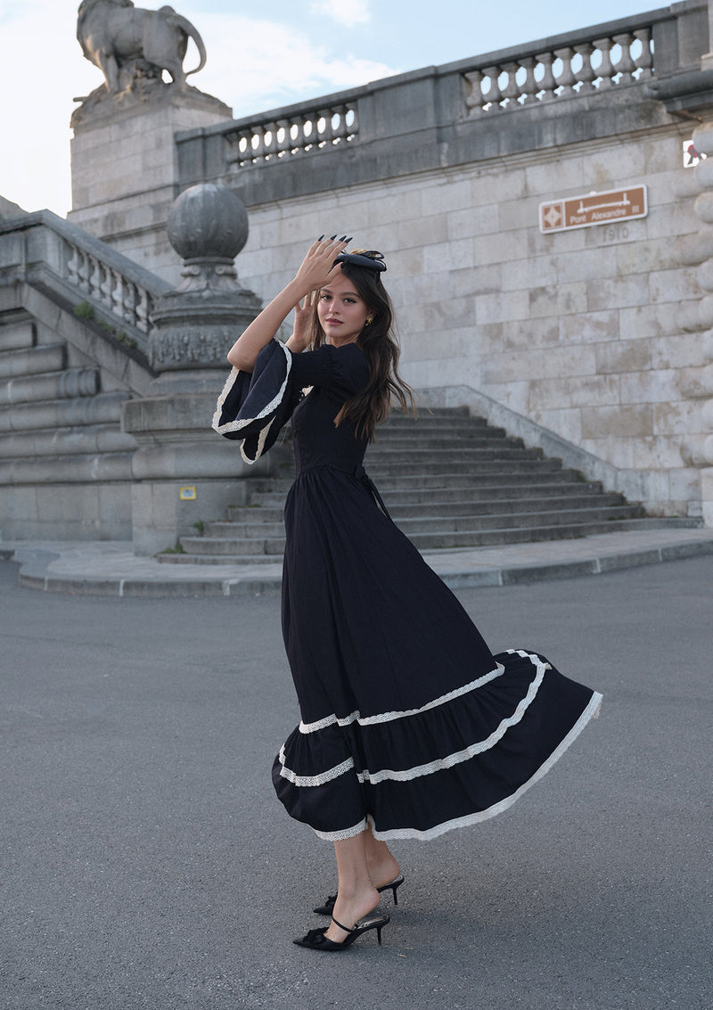 Sapphire Blue Waltz Corset Dress