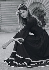 Sapphire Blue Waltz Corset Dress