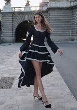 Sapphire Blue Waltz Corset Dress