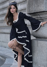 Sapphire Blue Waltz Corset Dress