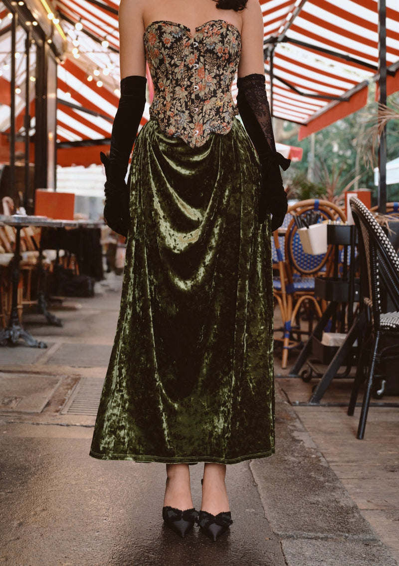 Florence Opera Satin Skirt
