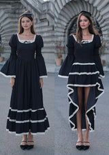 Sapphire Blue Waltz Corset Dress