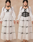 Curve&Plus Ghost Carol Dress
