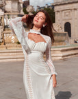 Mondlicht-Hera-Kleid