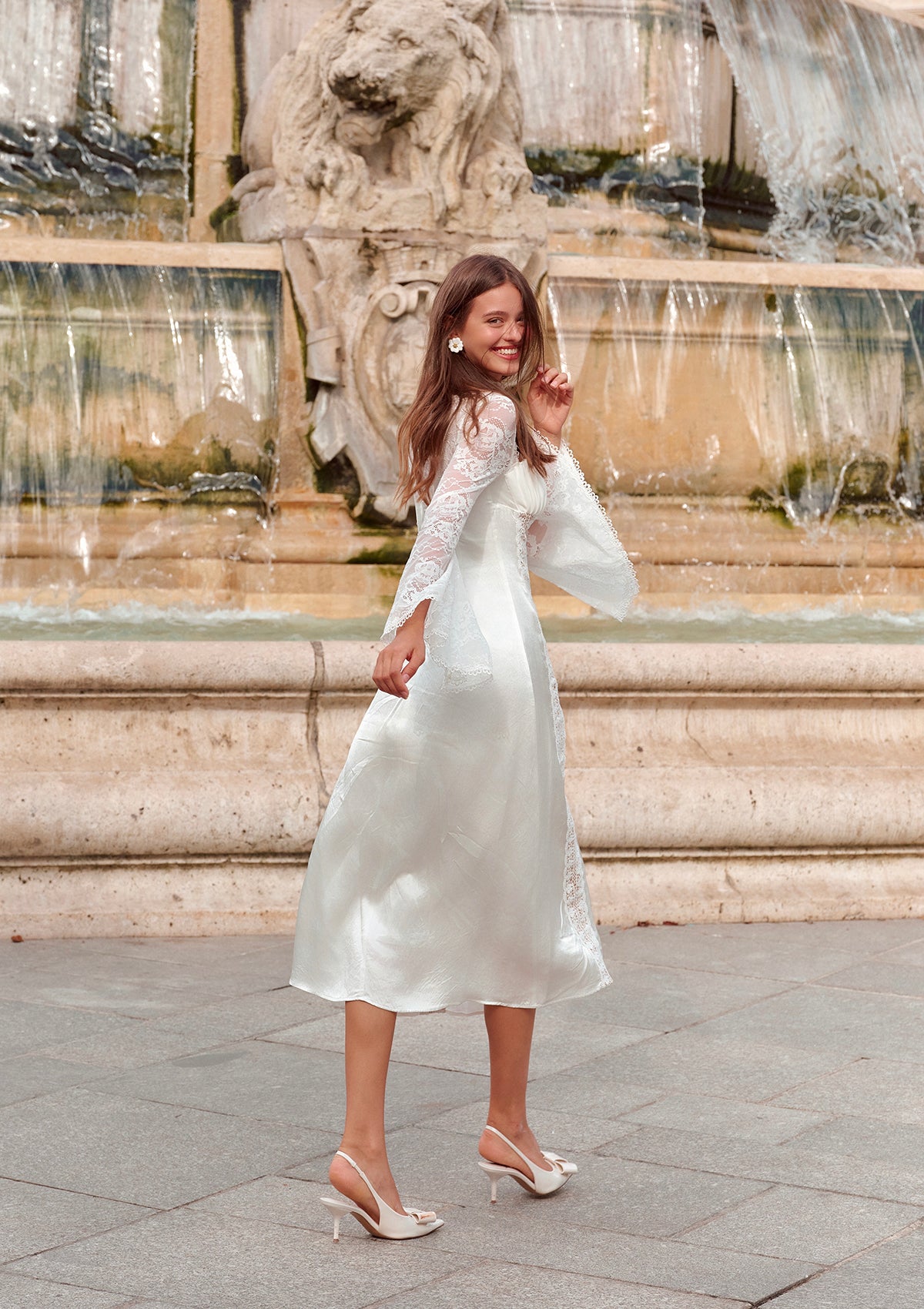 Mondlicht-Hera-Kleid