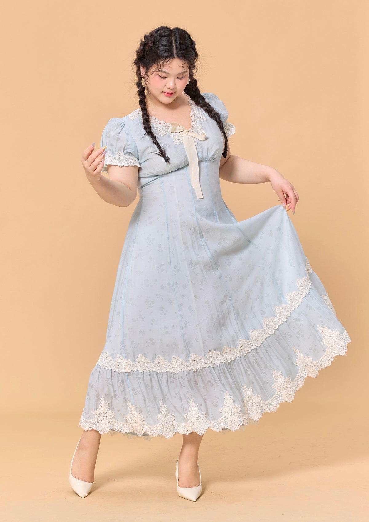 Curve &amp; Plus Sommerwind-Kleid