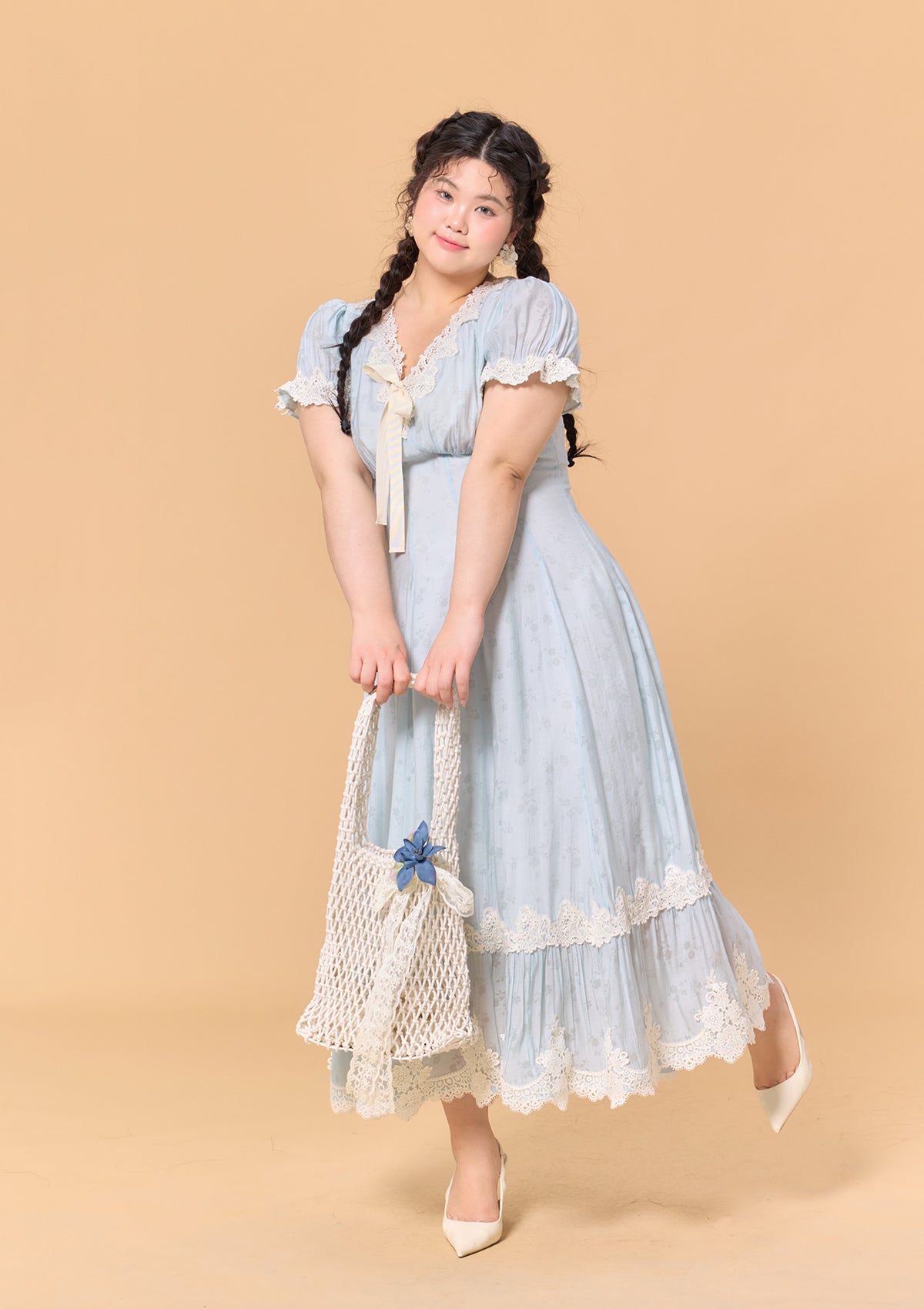Curve &amp; Plus Sommerwind-Kleid