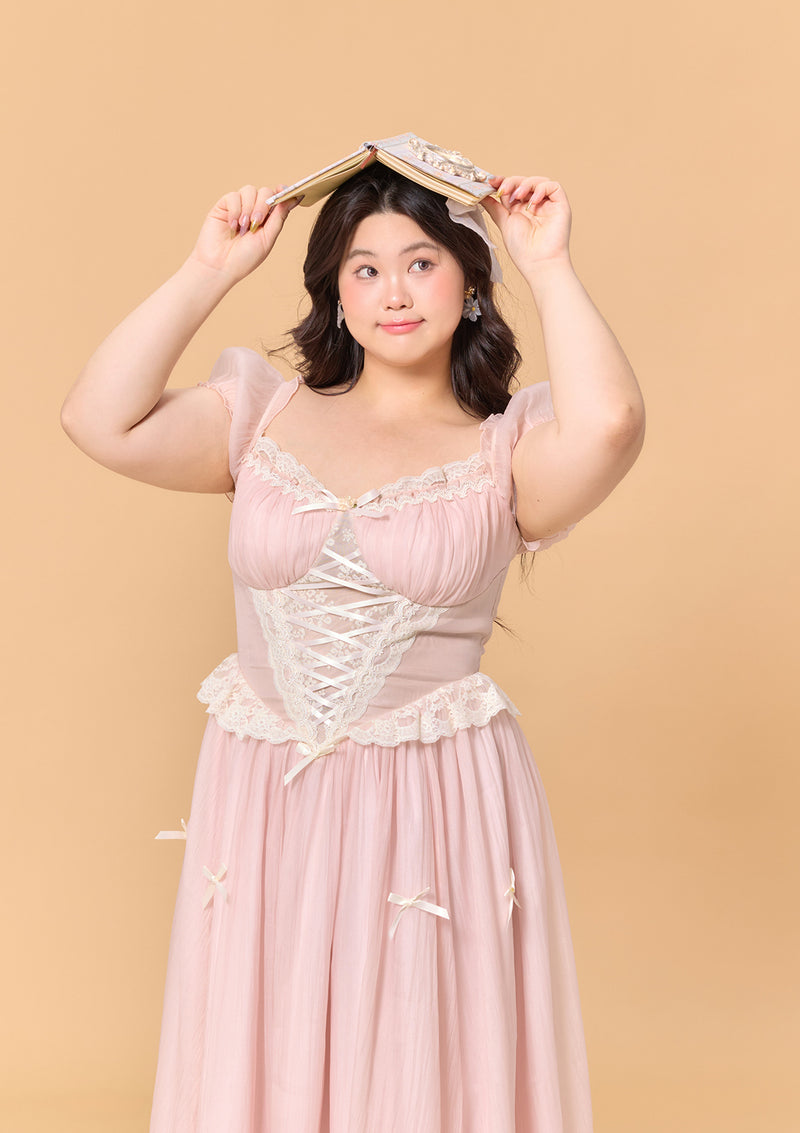 Curve & Plus Pink Mist Fairy Dress Curve & Plus Pink Mist Fairy Dress