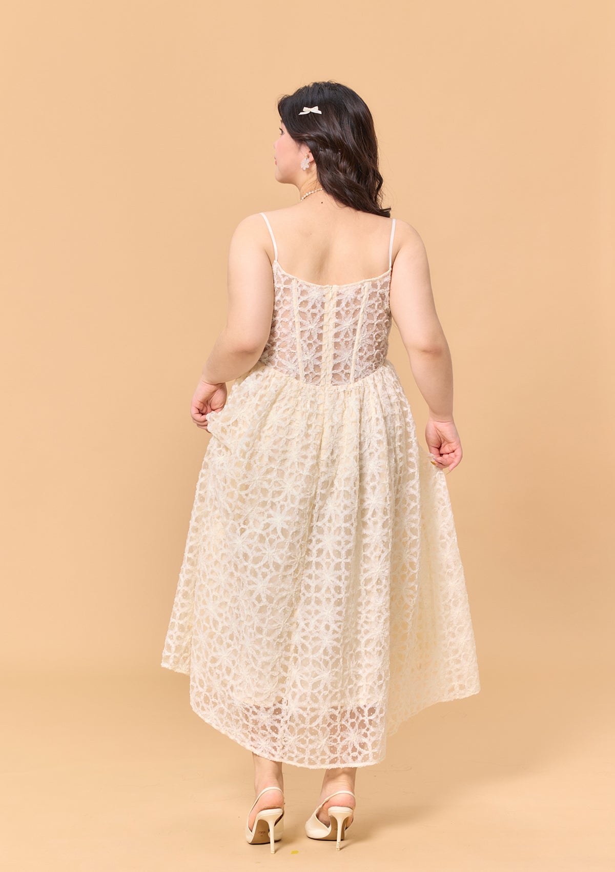 Curve &amp; Plus Jasmine's Dream Net Corset