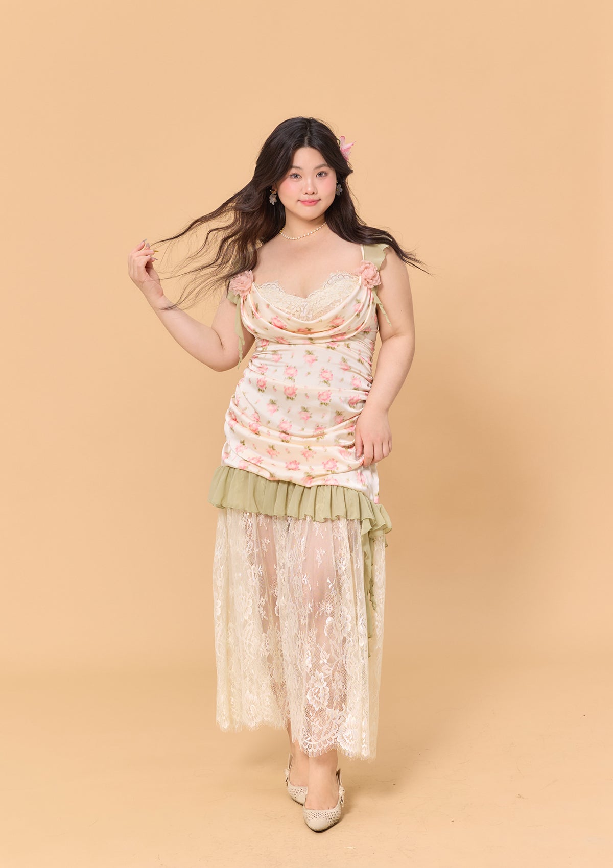 Curve &amp; Plus "Oceanides" Dress