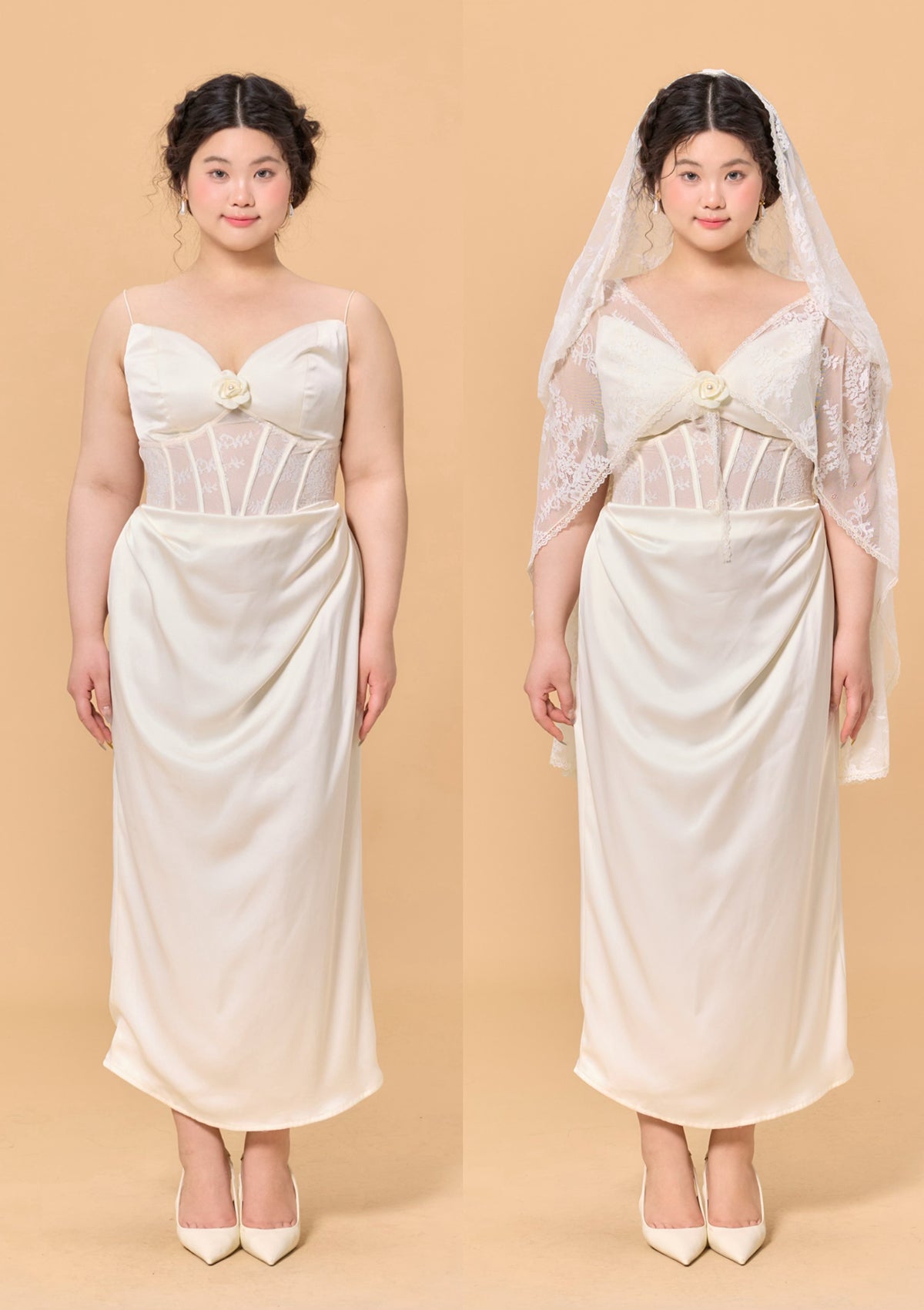 Curve &amp; Plus "Enchanted" Corset Dress