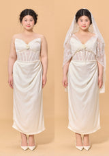 Curve & Plus "Enchanted" Corset Dress