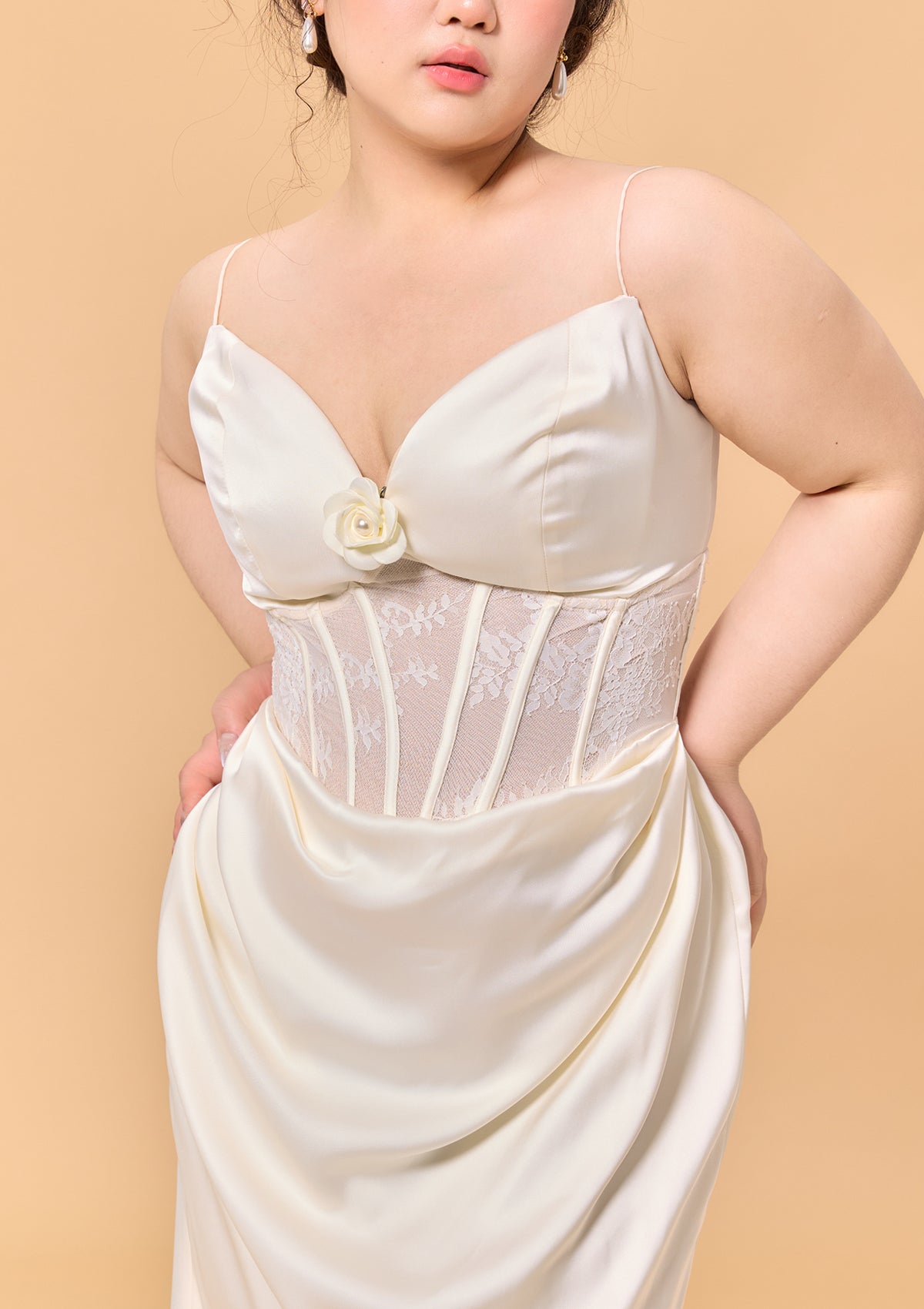 Curve &amp; Plus "Enchanted" Corset Dress