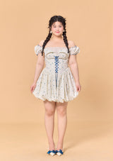 Curve & Plus Blueberry Jam Jar Dress