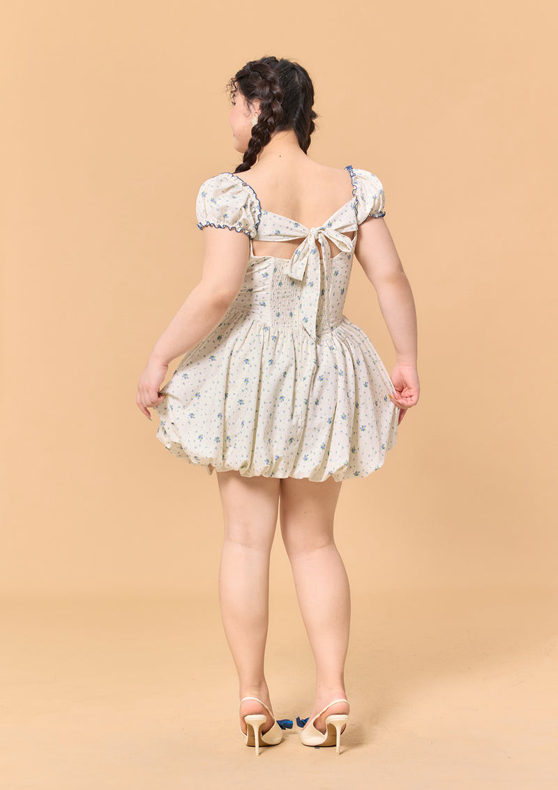 Curve & Plus Blueberry Jam Jar Dress