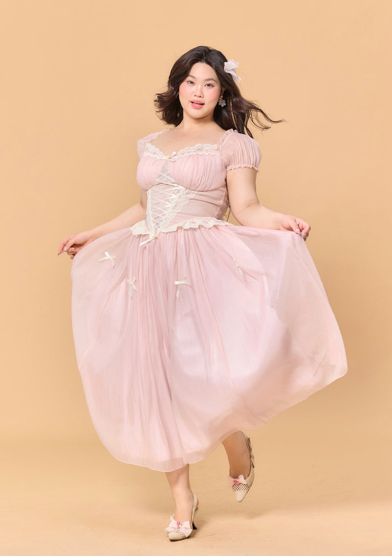 Curve & Plus Pink Mist Fairy Dress Curve & Plus Pink Mist Fairy Dress