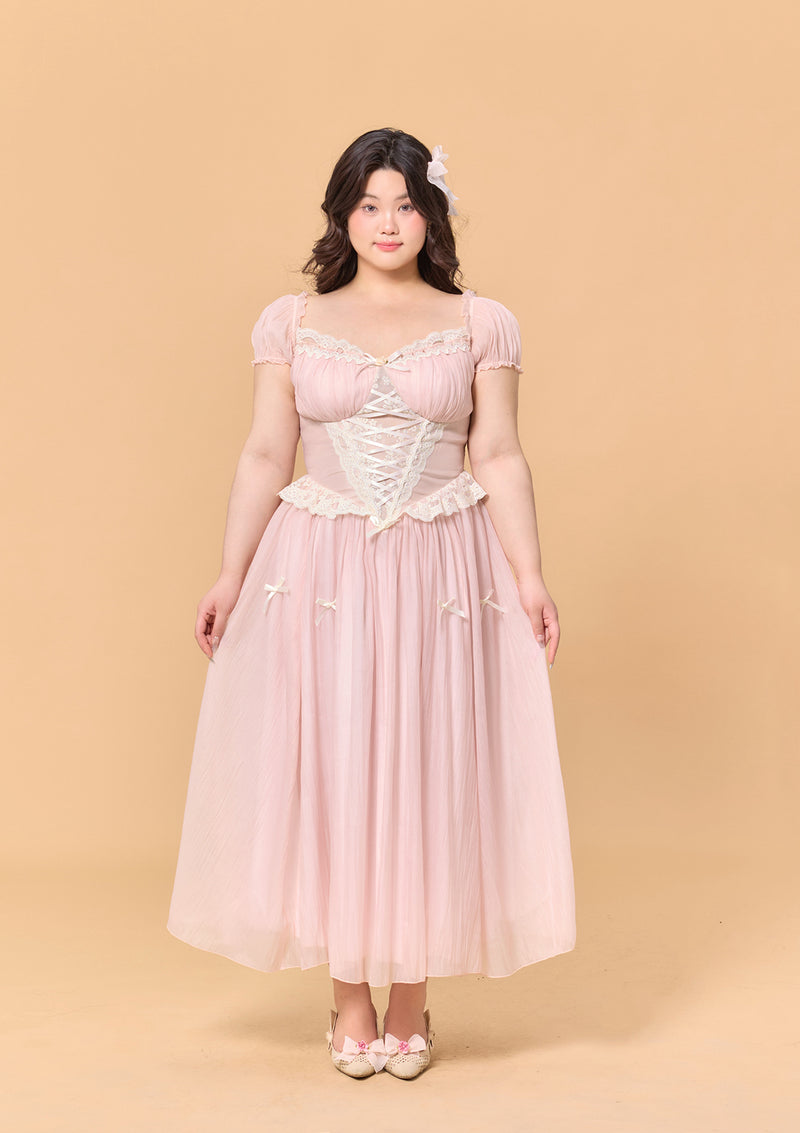 Curve & Plus Pink Mist Fairy Dress Curve & Plus Pink Mist Fairy Dress