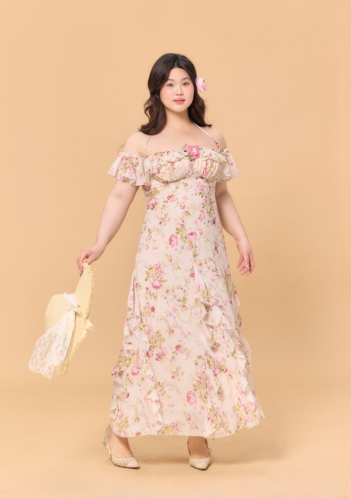 Curve & Plus Blooming in the Sun Dress