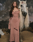 Floral Juliette Knitted Dress