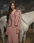 Floral Juliette Knitted Dress