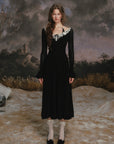 Symphony of Blossom Knit Dress