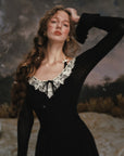Symphony of Blossom Knit Dress