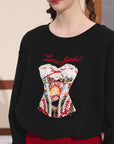 Curve & Plus Berry Brownie Hoodie