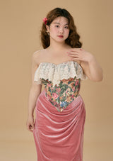 Curve & Plus Flower & Banquet Corset