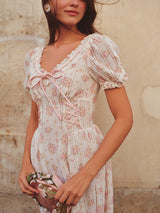 Rose Path Corset Dress