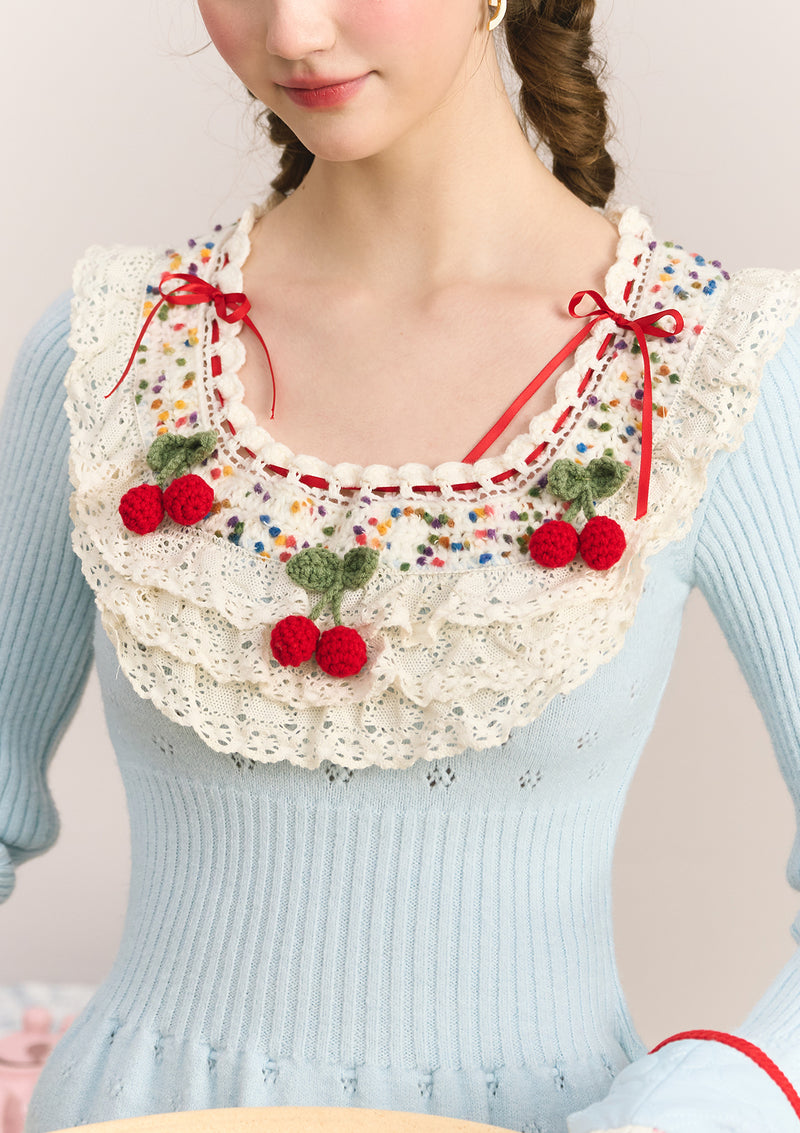 Berry Cupcake Knit Dress