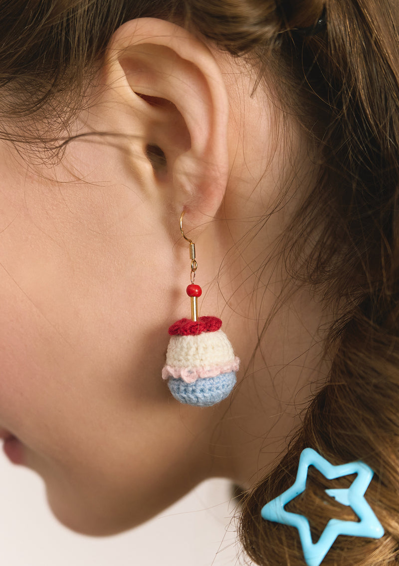 Berry Cupcake Earring