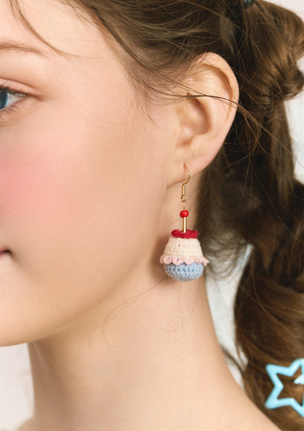 Berry Cupcake Earring