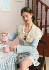 Berry Cupcake Knit Vest