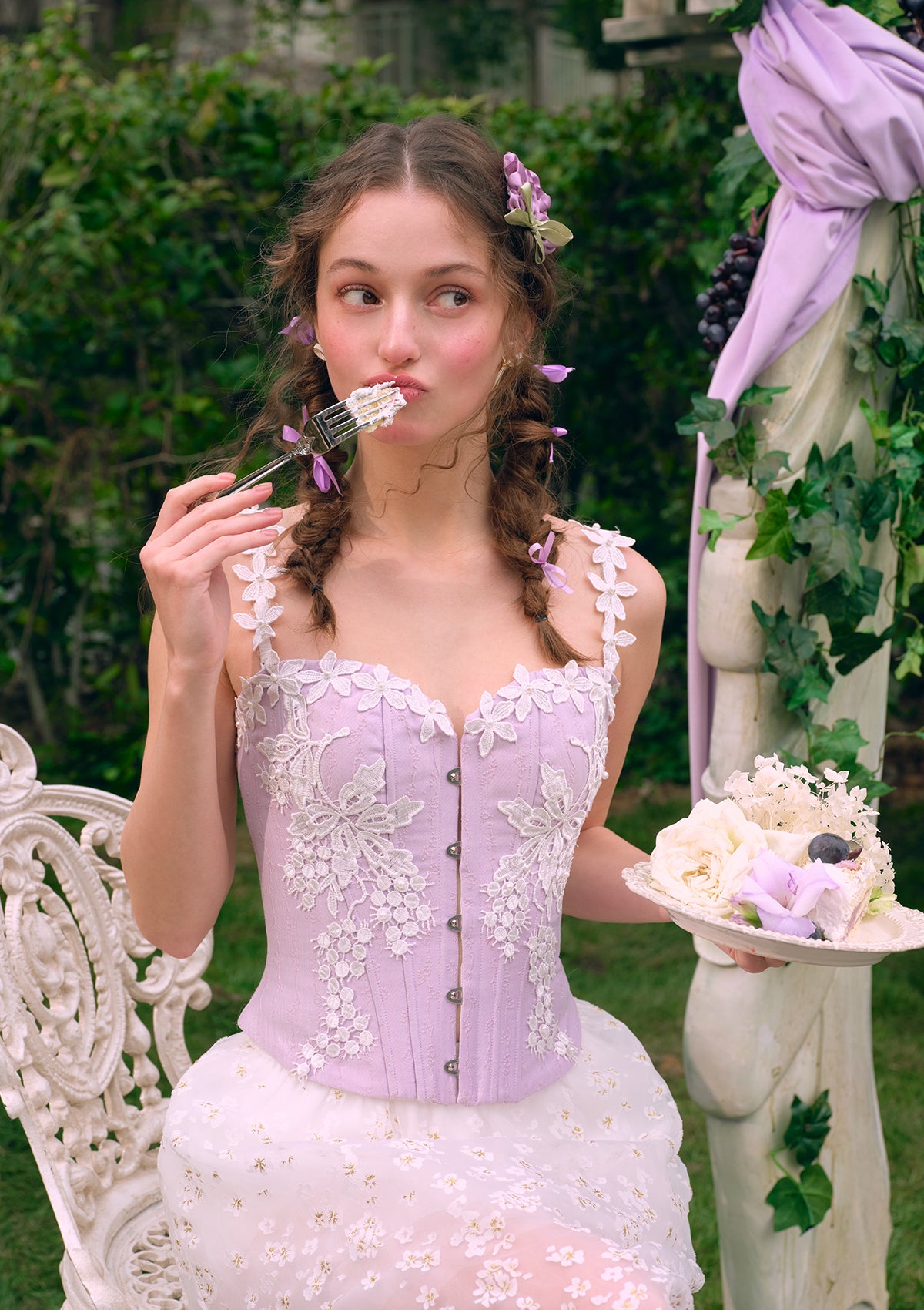 LaceMade コルセット 鏡花水月」コルセット