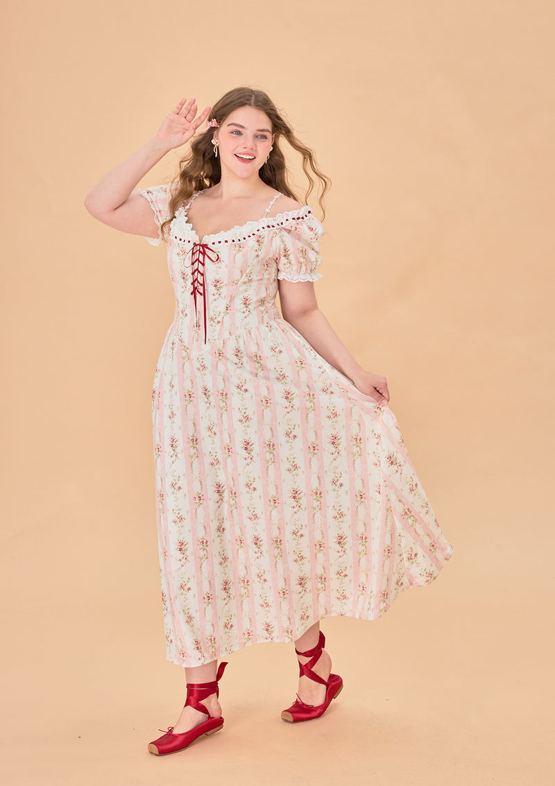 floral tea party dress plus size 100 PSS {Garden Sage} Sage Floral Tiered Dress PLUS SIZE XXL