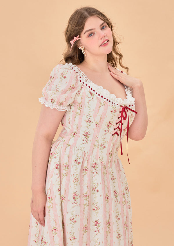 Curve & Plus Audrey Tea Party Corset Dress